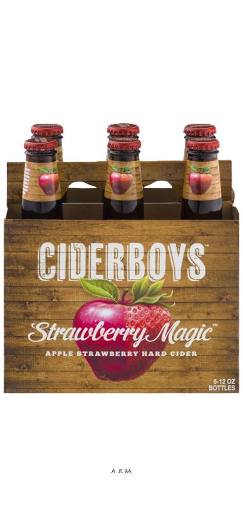 Experience the Taste of Strawberry Magic with Ciderboys Hard Cider